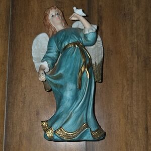 Home Interiors Turquoise and Bronze Accent Piece